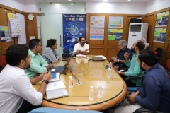 A delegation of professors from IIT Bombay visited Thane Smart City on 22nd April 2024 for the Impact Assessment Research Study of smart city projects under Smart Cities & Academic towards Action & Reserch (SAAR)  initiative of Ministry of Housing and Urban Affairs (MoHUA)